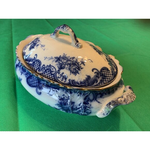 1900 Klondyke MS&CE Serving Dish - Imperfect - Picture 2 of 9